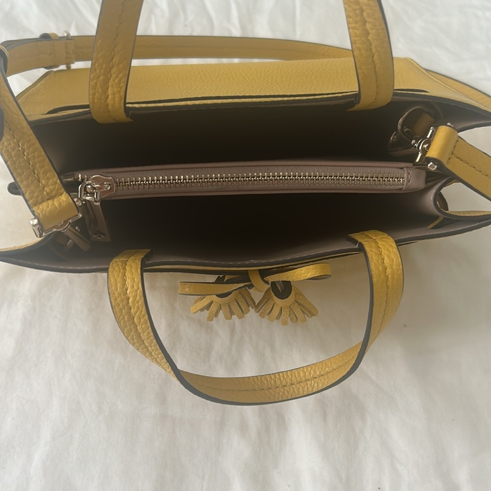 Kate Spade Purse - Small Satchel - Hayes Crossbody -Mustard - Picture 4 of 4